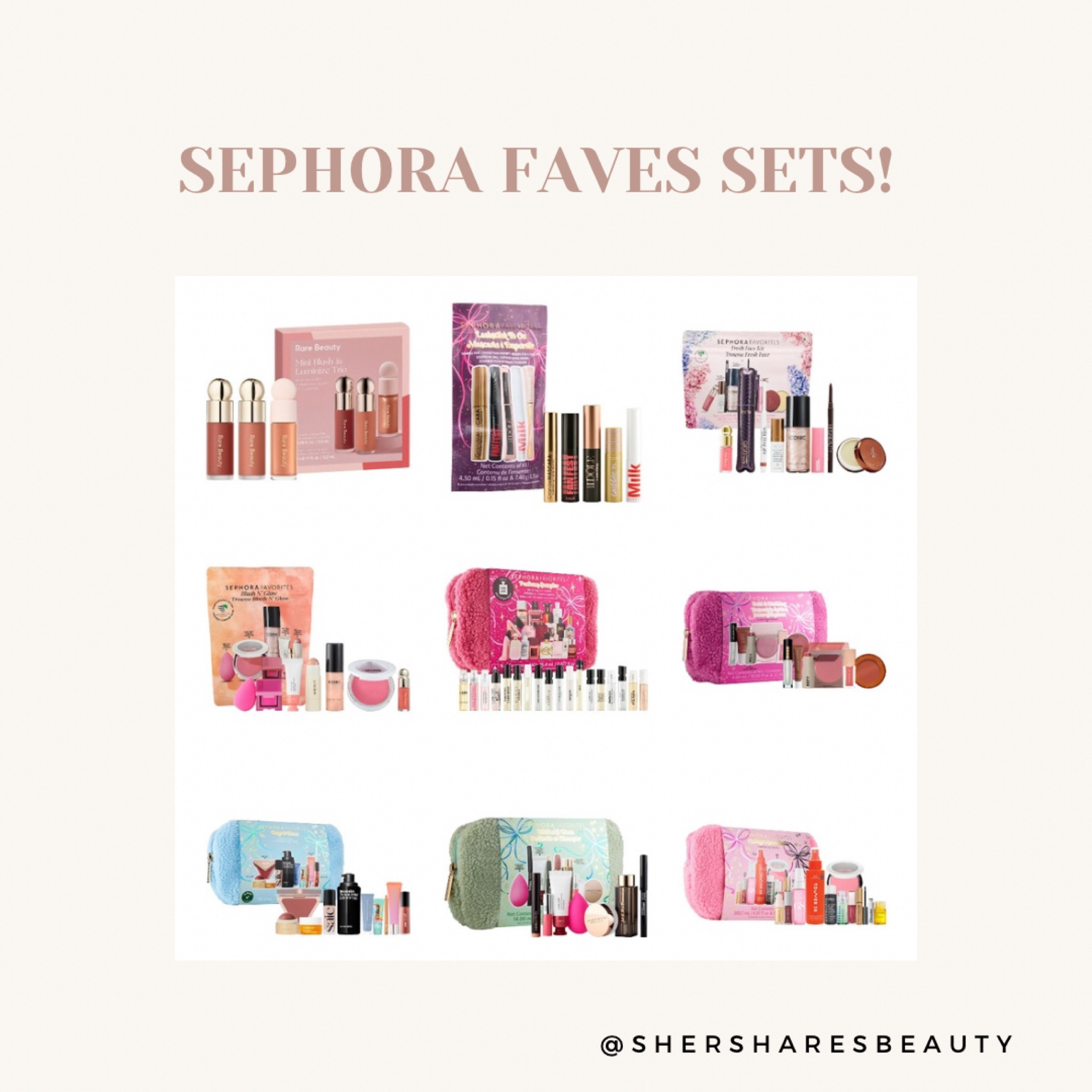 The Sephora Faves Sets have arrived just in time for the holidays! Amazing bundles & deals! 

#LTKbeauty