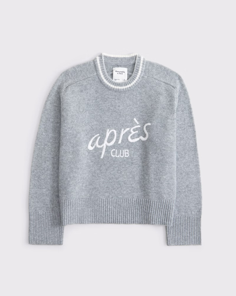 The A&F Madeline Crew Sweater | Abercrombie & Fitch (US)