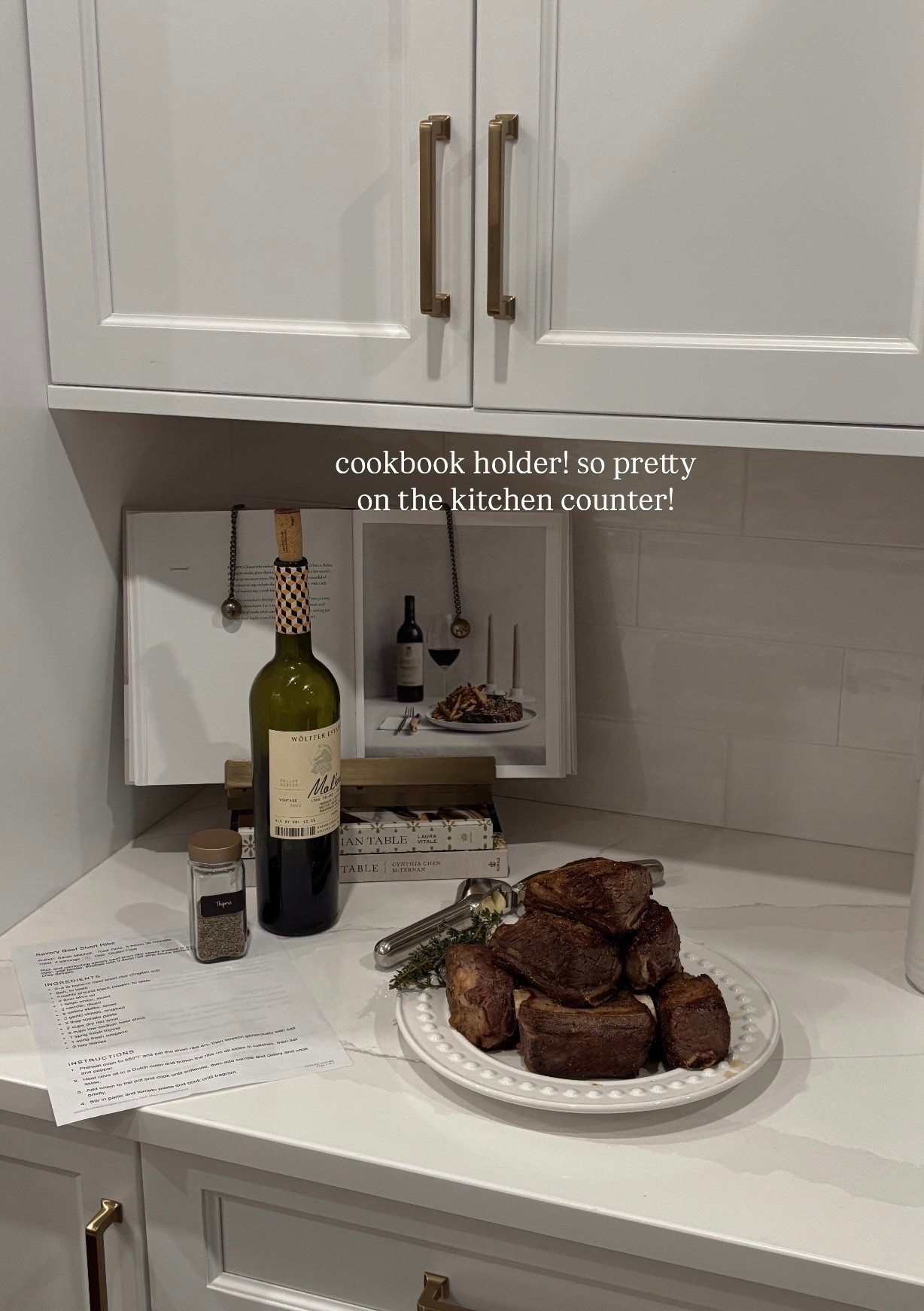 Love this cookbook holder from Target 🫶🏼 

#LTKFindsUnder50 #LTKHome