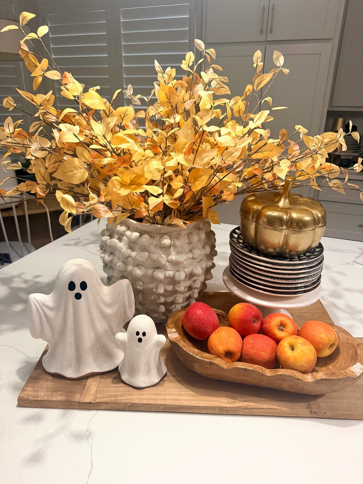 Festive and fun fall tray! 
.

#LTKSeasonal #LTKHome #LTKSaleAlert