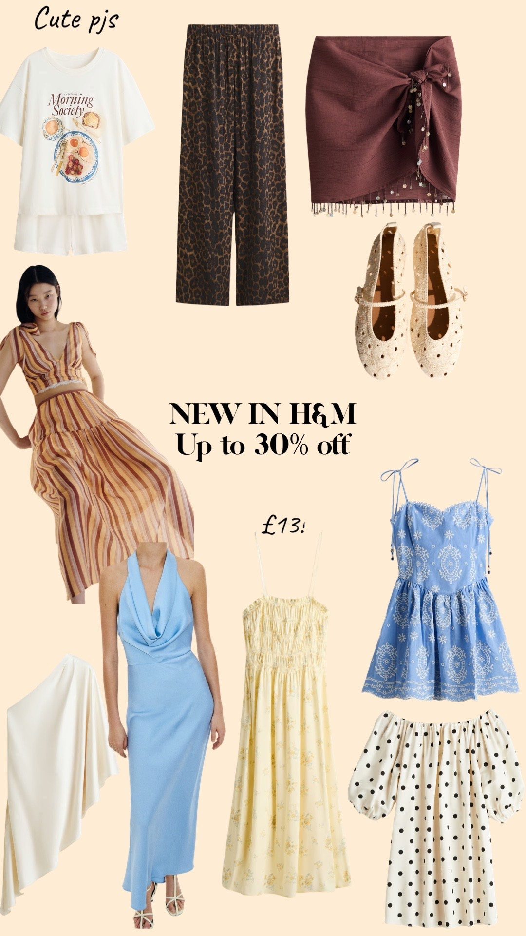 Up to 30% off H&M new in picks! 🌸