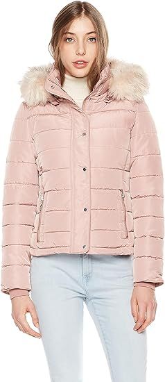 Royal Matrix Women's Winter Hooded Puffer Jacket Short Thickened Warm Quilted Coat Cropped Bubble... | Amazon (US)