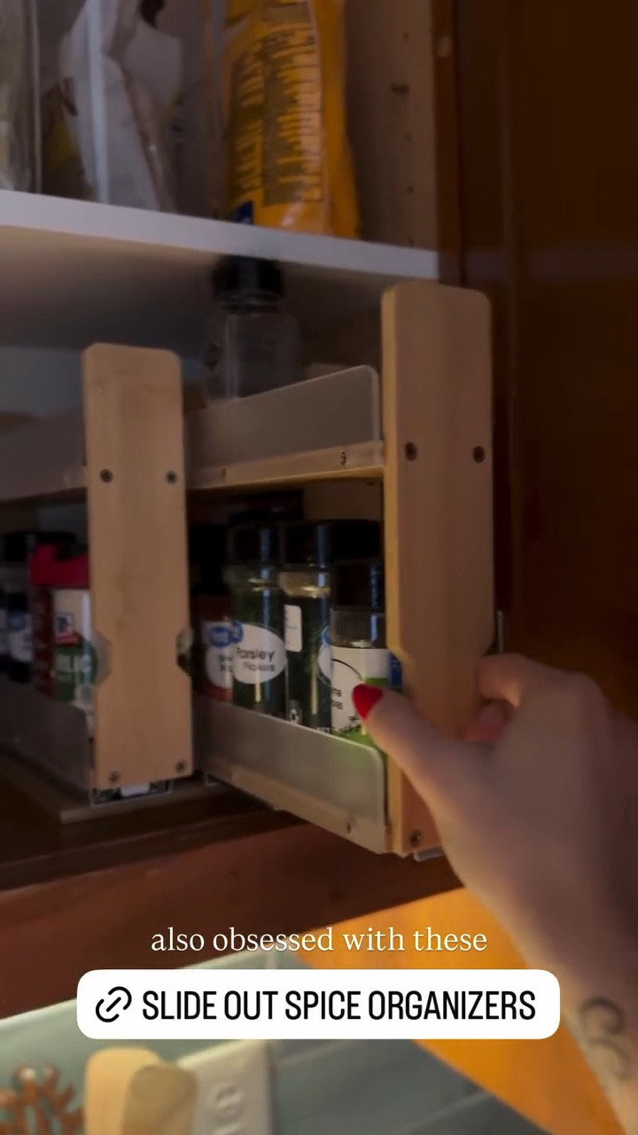 These spice rack organizers are so cute & save so much space!! 

#LTKfoodie #LTKHome