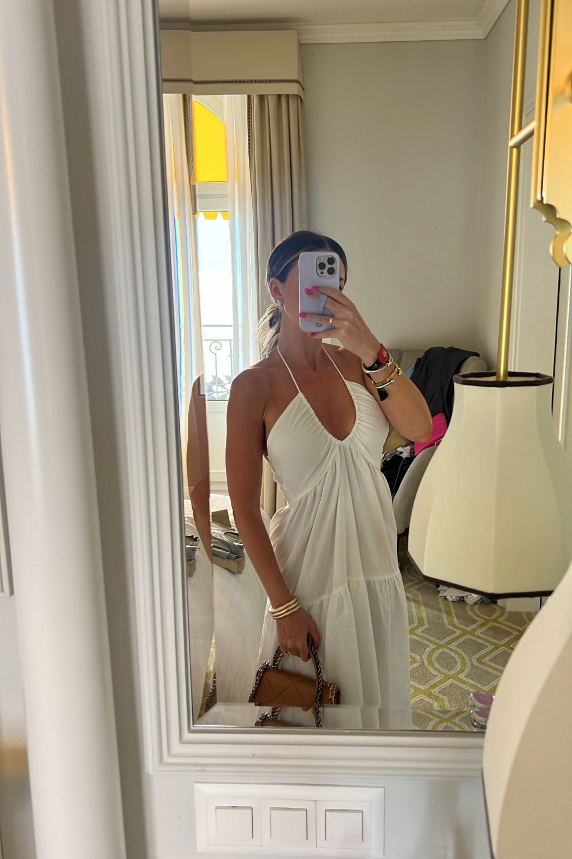 White maxi dress - in the 4 
Wax stick is perfect for a slicked back bun
Lip combo:
Liner anywhere caffeine 
YSL - shade 02 

#LTKtravel #LTKbeauty #LTKunder100