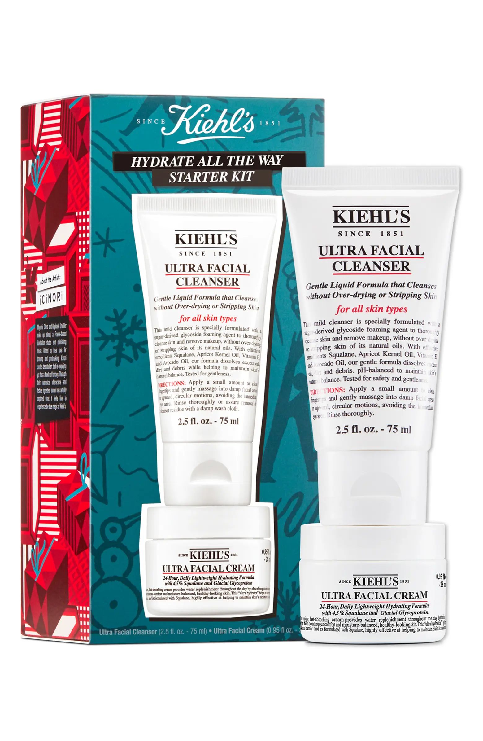 Kiehl's Since 1851 Hydrate All The Way Set $39 Value | Nordstrom | Nordstrom
