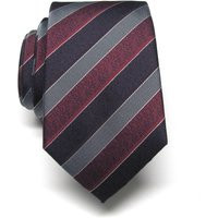 Burgundy Mens Ties. Narrow Grape Purple Gray Stripes Necktie With Matching Pocket Square Option. Wedding | Etsy (US)