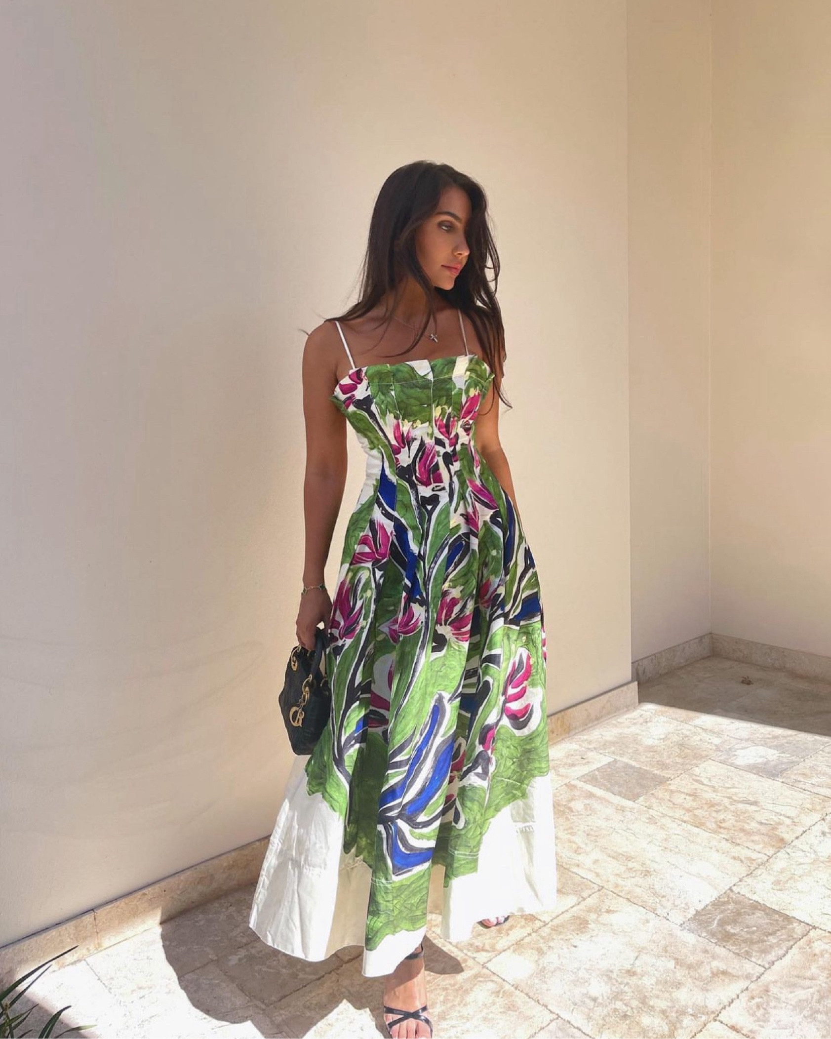 aje paradiso cinched midi dress Buy Aje Green Paradiso Cinched Midi Dress in Linen Blend For Women Online