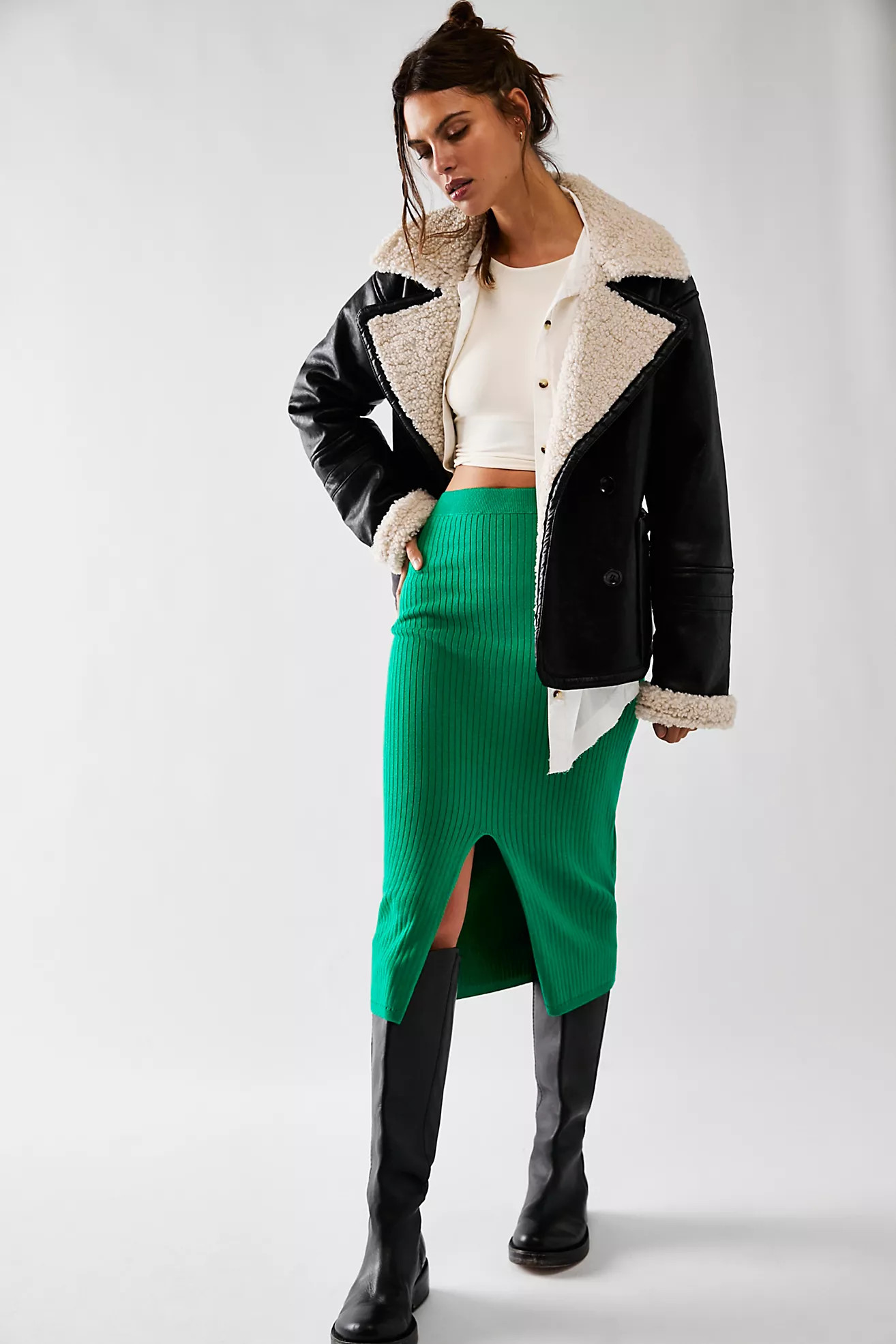 Skyline Midi Skirt | Free People (Global - UK&FR Excluded)