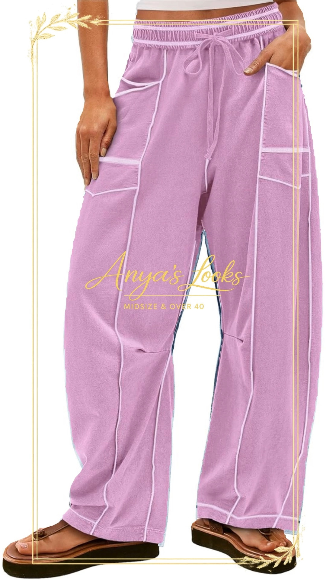 Women's Baggy Wide Leg Palazzo Pants

These wide leg sweatpants are the perfect mix of comfy + chic 🤍
Soft, breathable fabric with an easy elastic waist and pockets—made for everyday wear. Dress them up or keep it casual, they go with everything!
wide leg sweatpants women comfy chic casual outfit midsize style over 40 fashion lounge pants elastic waist breathable fabric everyday outfits casual chic style

#LTKMidsize #LTKmomlife #LTKOver40