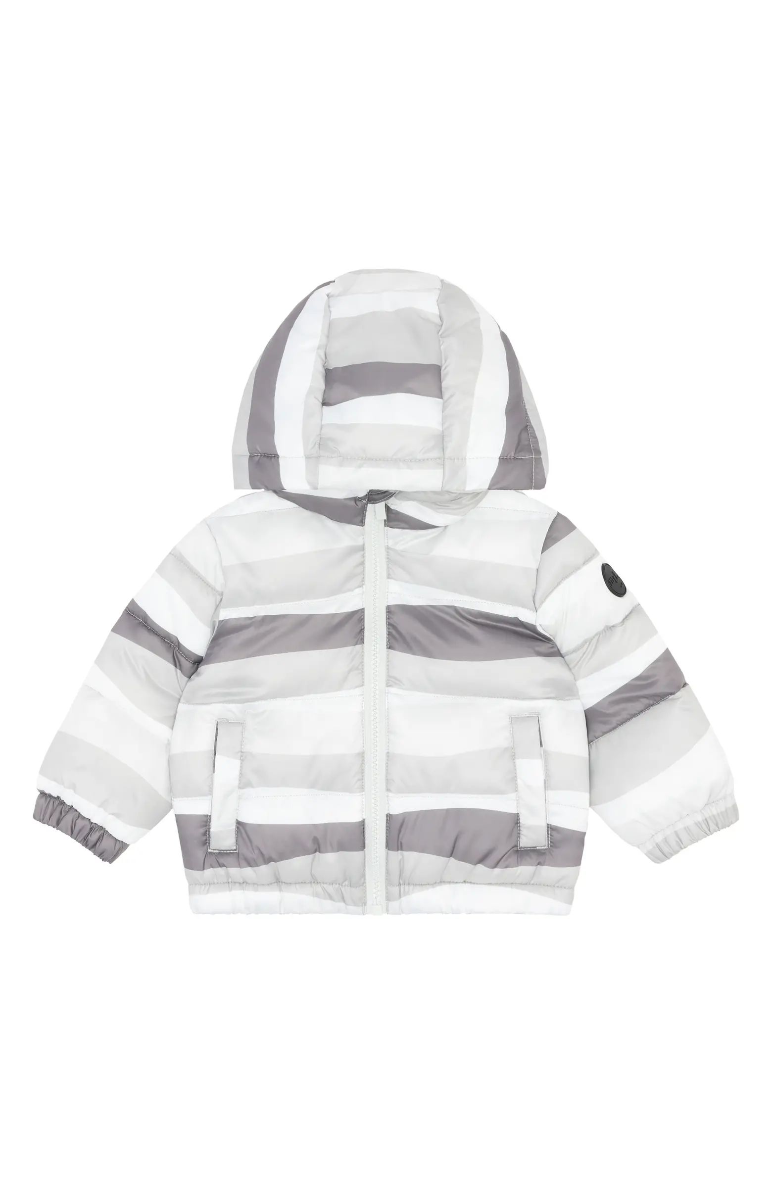Stripe Print Recycled Polyester Packable Jacket | Nordstrom