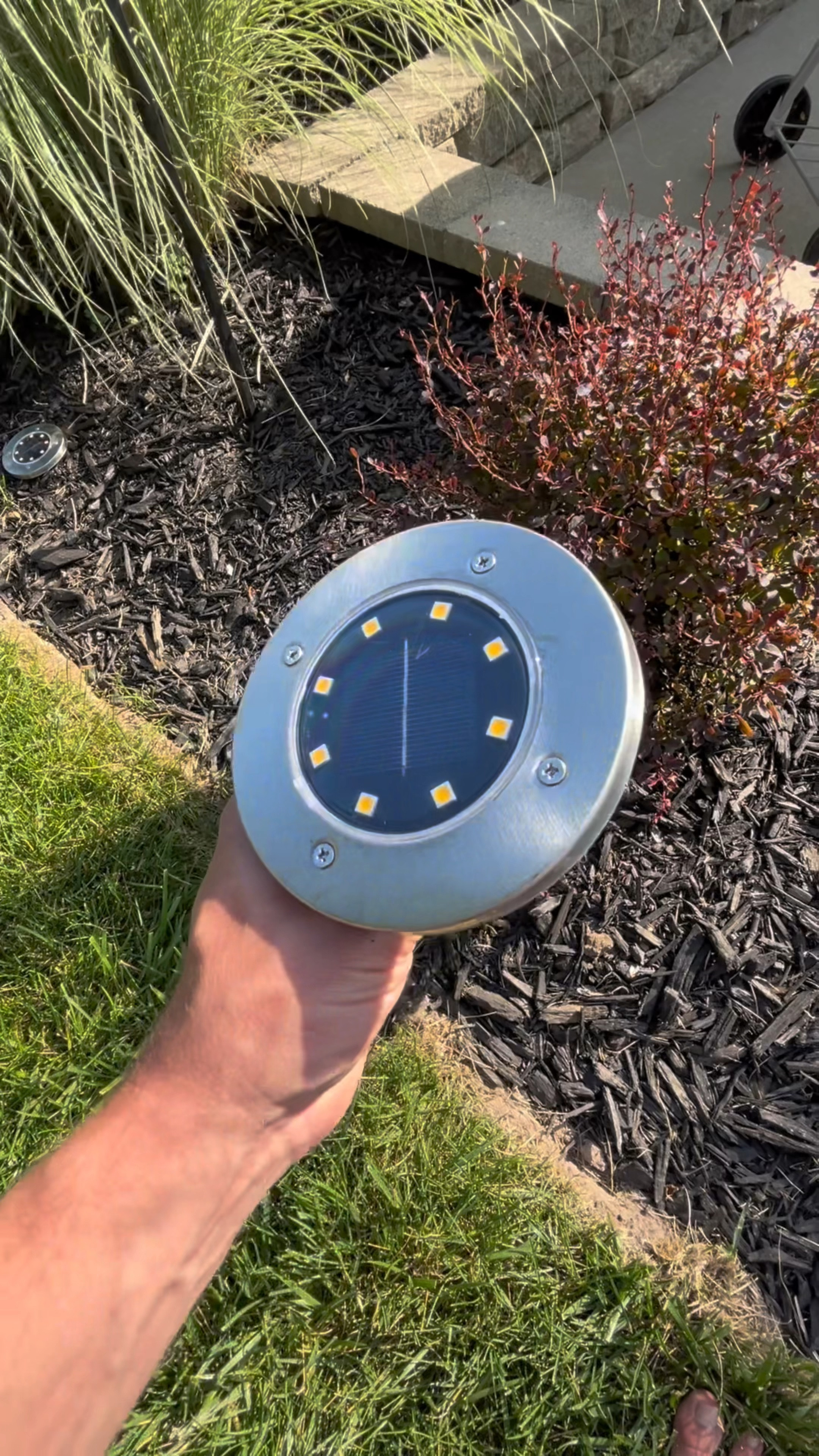 Amazon In Ground Solar Lights in the color warm. 

#LTKSeasonal #LTKHome