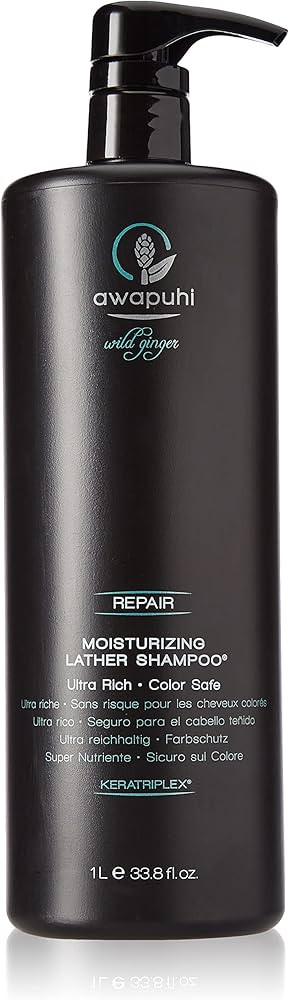 Paul Mitchell Awapuhi Wild Ginger Moisturizing Lather Shampoo, Ultra Rich, Color-Safe Formula, Fo... | Amazon (US)