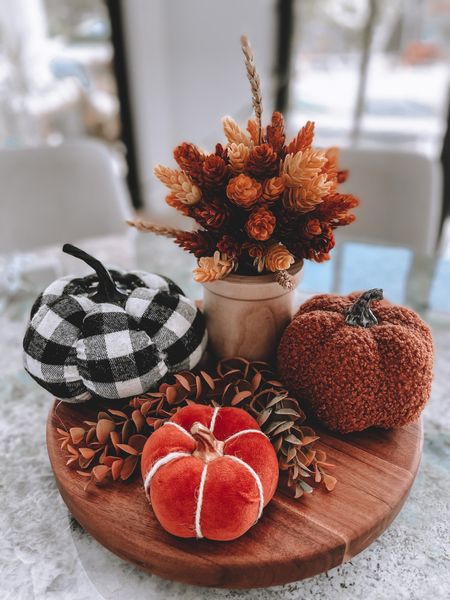 Fall decor, fall home decor, fall table decor, pumpkin decor, fall candle, coffee table tray, wood tray, flower arrangement fall, autumn decor, neutral fall decor

#LTKhome #LTKunder50 #LTKSeasonal