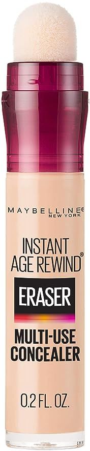 Maybelline Instant Age Rewind Eraser Dark Circles Treatment Concealer, Warm Light, 0.2 Fl Oz (1 C... | Amazon (US)