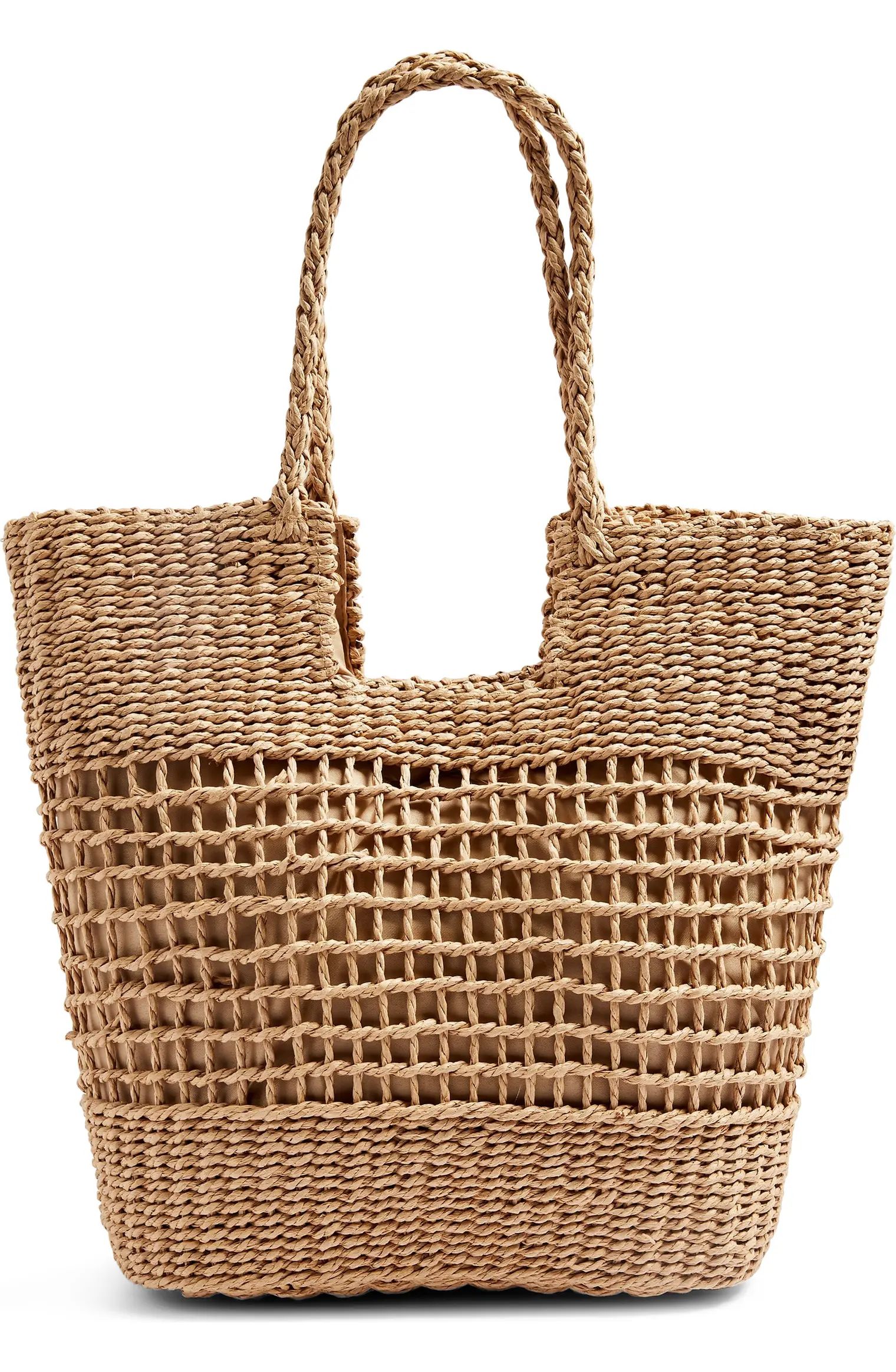 Rio Braided Handle Woven Tote | Nordstrom