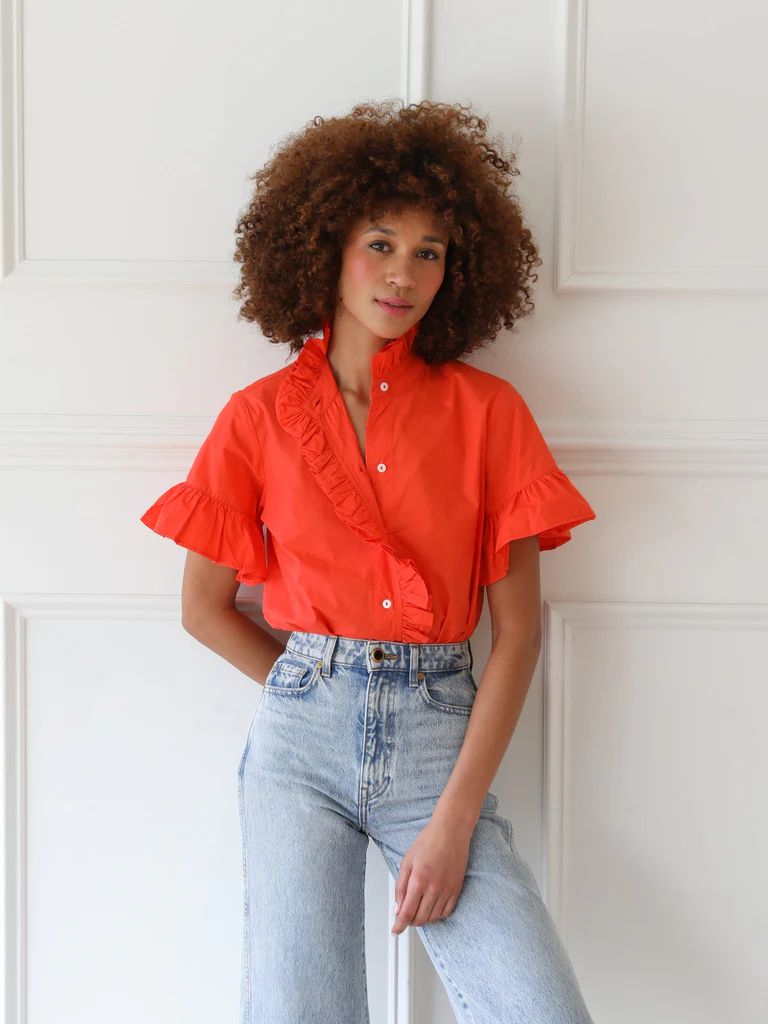 Shop Mille - Vanessa Top in Poppy | Mille