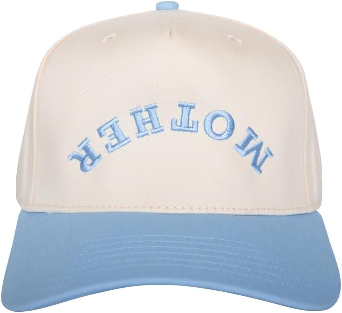 KATYDID Mother Upside-Down Embroidered Trucker Hat for Women – Vintage Two-Tone Snapback Baseba... | Amazon (US)