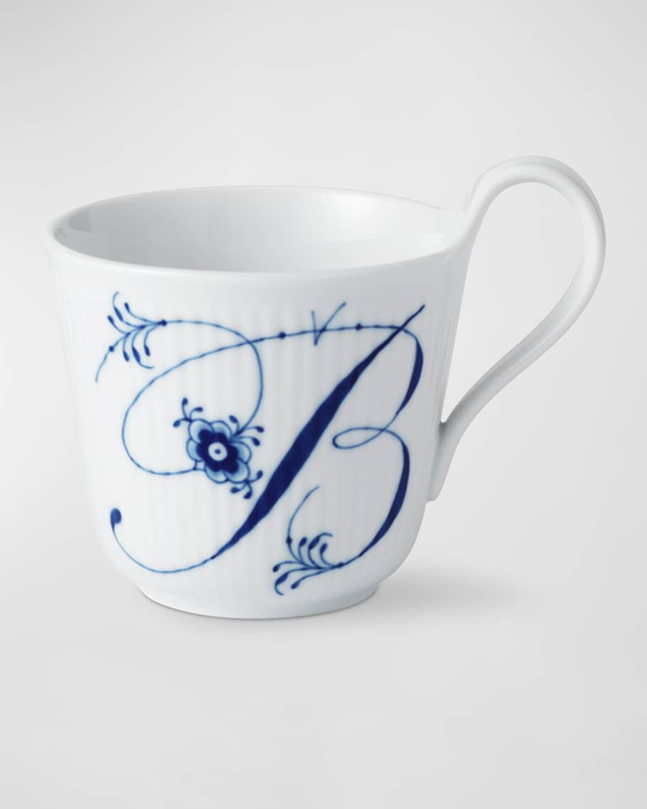 Alphabet Fluted Mug | Neiman Marcus