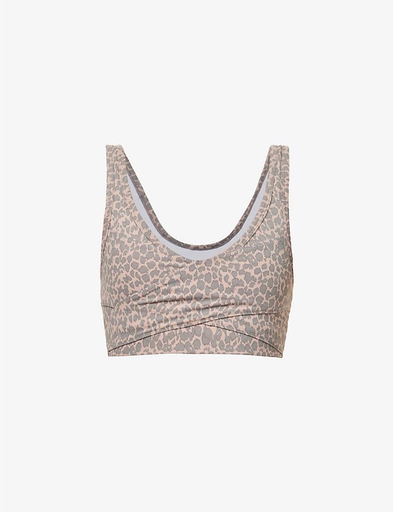 Let's Move Kellam stretch recycled-polyester bra top | Selfridges
