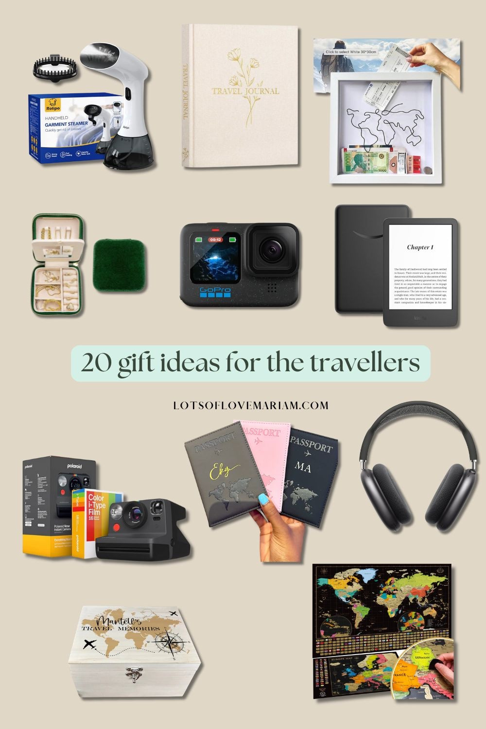 Gift ideas for the travelers 🫶🏻

Travel essentials, flight essentials, travel snack container, kindle, camera, keepsake box, travel steamer, jewellery box

#LTKtravel #LTKeurope #LTKgiftguide