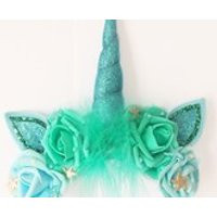 Unicorn  horn mermaid headband mermicorn | Etsy (UK)