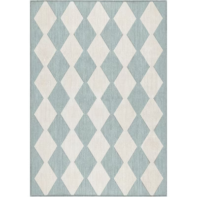 Nourison Positano Modern Diamond Outdoor Rug | Target