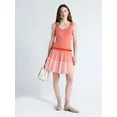 Free Assembly Women's and Women's Plus Ruffle Hem Knit Tank Top, Sizes XS-4X | Walmart (US)