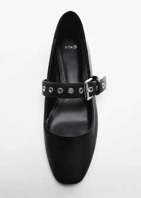 Studded buckle shoe | MANGO (US)