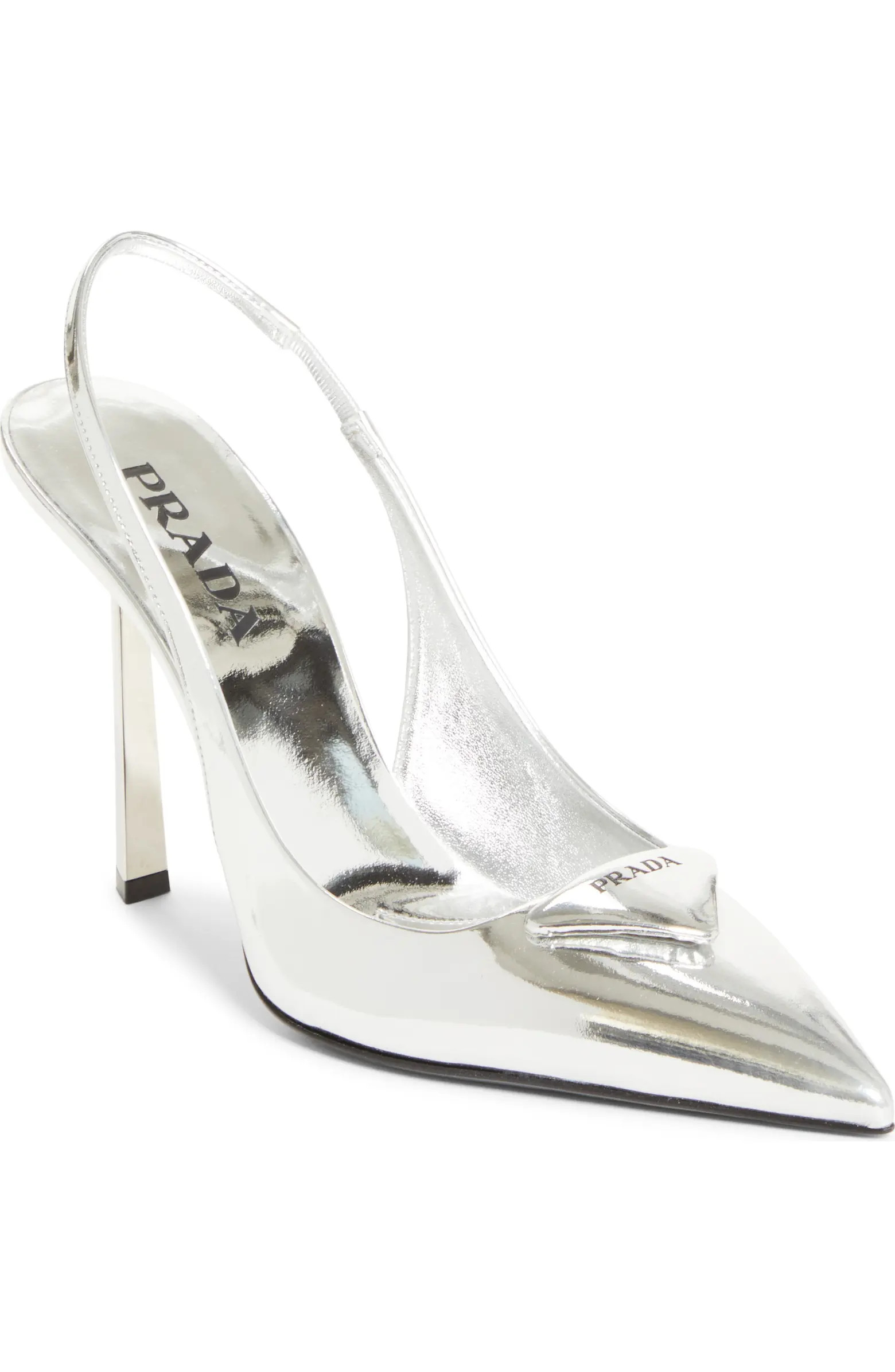 Puffy Logo Slingback Pump (Women) | Nordstrom