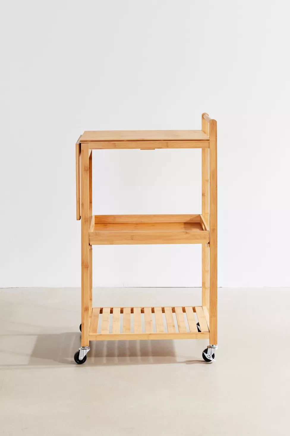 Bamboo Rolling Kitchen Cart | Urban Outfitters (US and RoW)