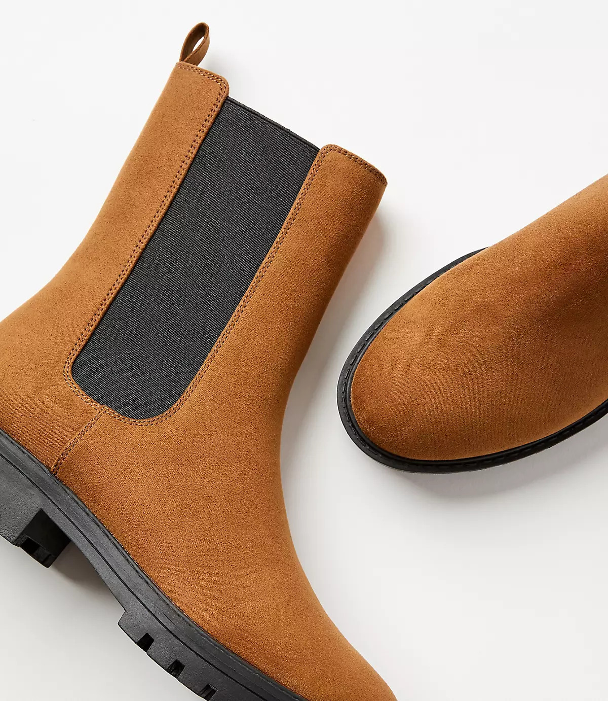 Lug Chelsea Booties | LOFT
