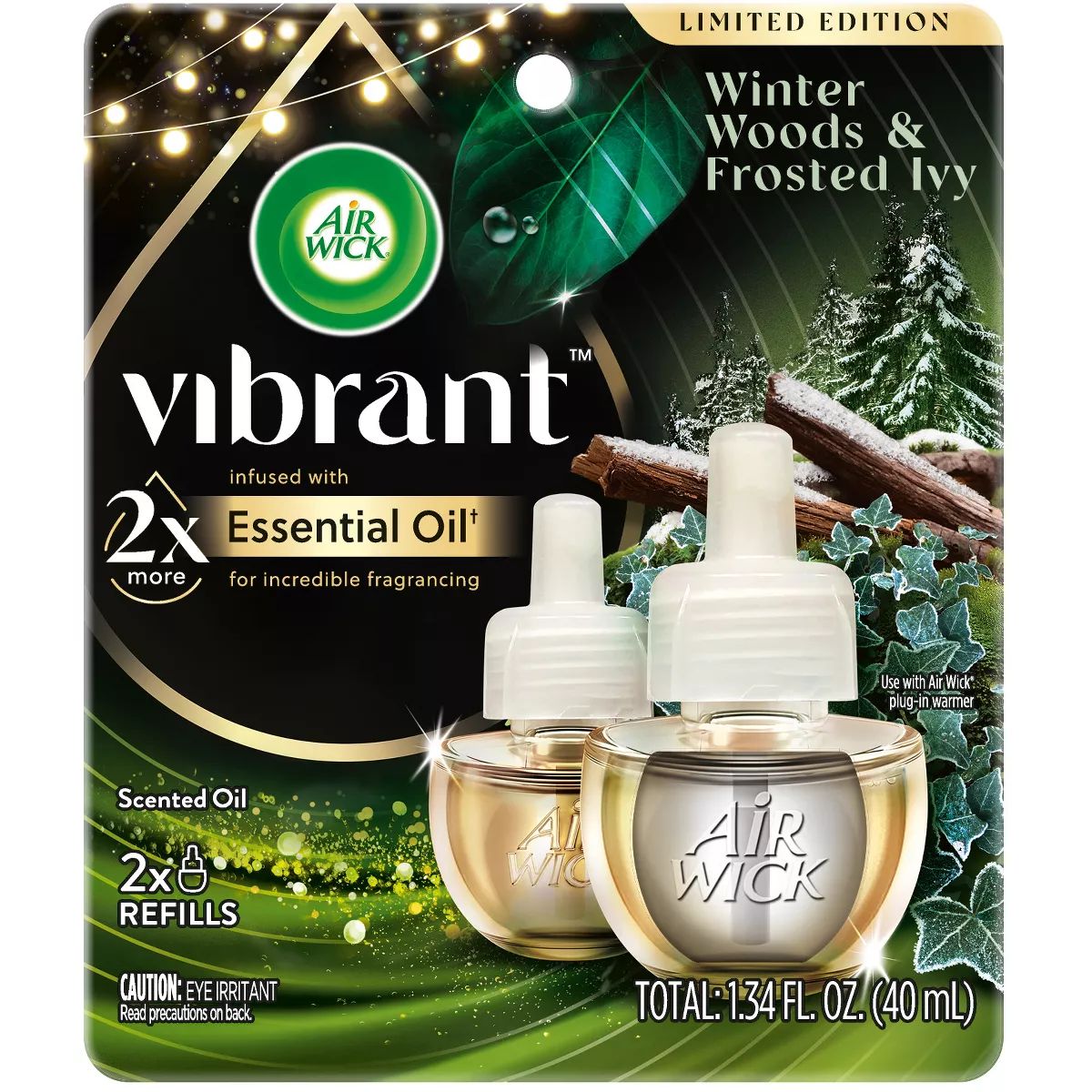 Air Wick Scented Oil Air Freshener - Winter Woods & Frosted Ivy - 1.34 fl oz | Target