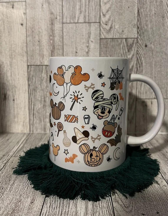 Spooky Season//Mickey Halloween Mug//Coffee Mug | Etsy (US)
