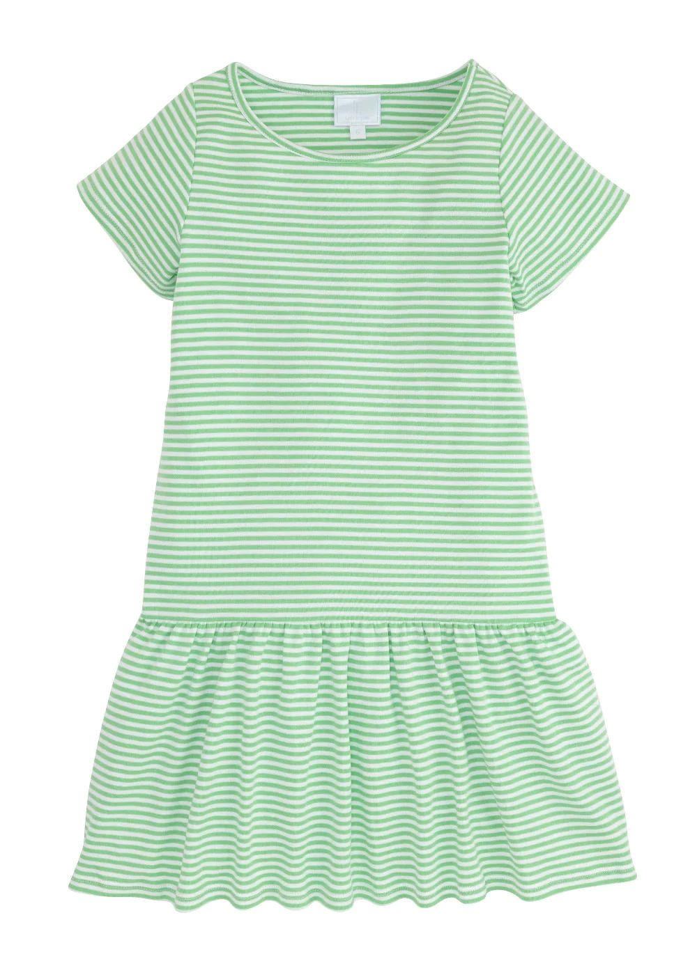 Chanel T-Shirt Dress - Green Stripe | Little English