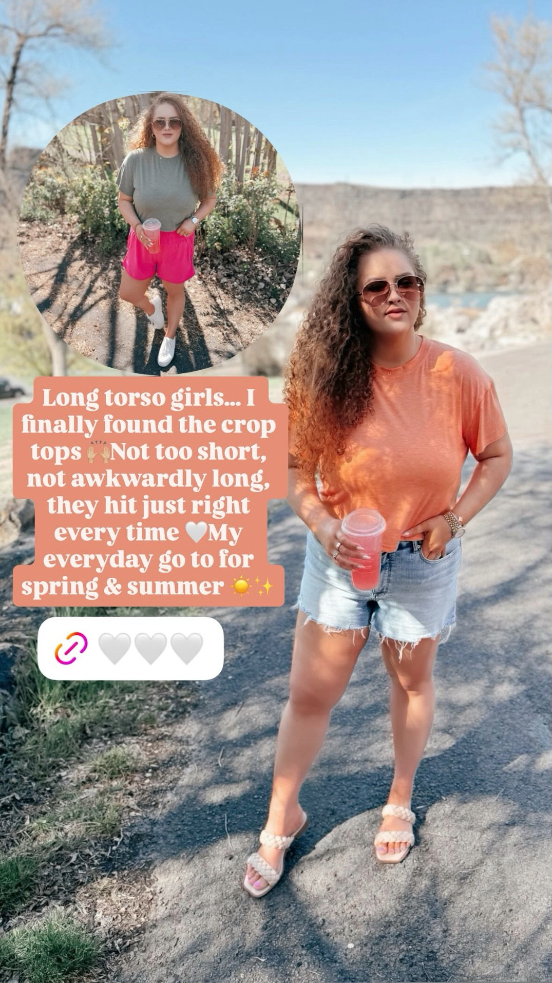 Long torso girls… I finally found the crop tops 🙌🏼Not too short, not awkwardly long, they hit just right every time 🤍My everyday go to for spring & summer ☀️✨ long torso friendly | flattering fit | perfect length crop top | not too short not too long | everyday basics | spring staples | summer essentials | effortless outfits | casual style | comfy cute | layering piece | neutral wardrobe | capsule closet | easy outfits | go to basics | flattering basics | everyday wear | minimal style | soft fabric | versatile tops | outfit repeat worthy ✨

#LTKootd #LTKdayinmylife #LTKMidsize