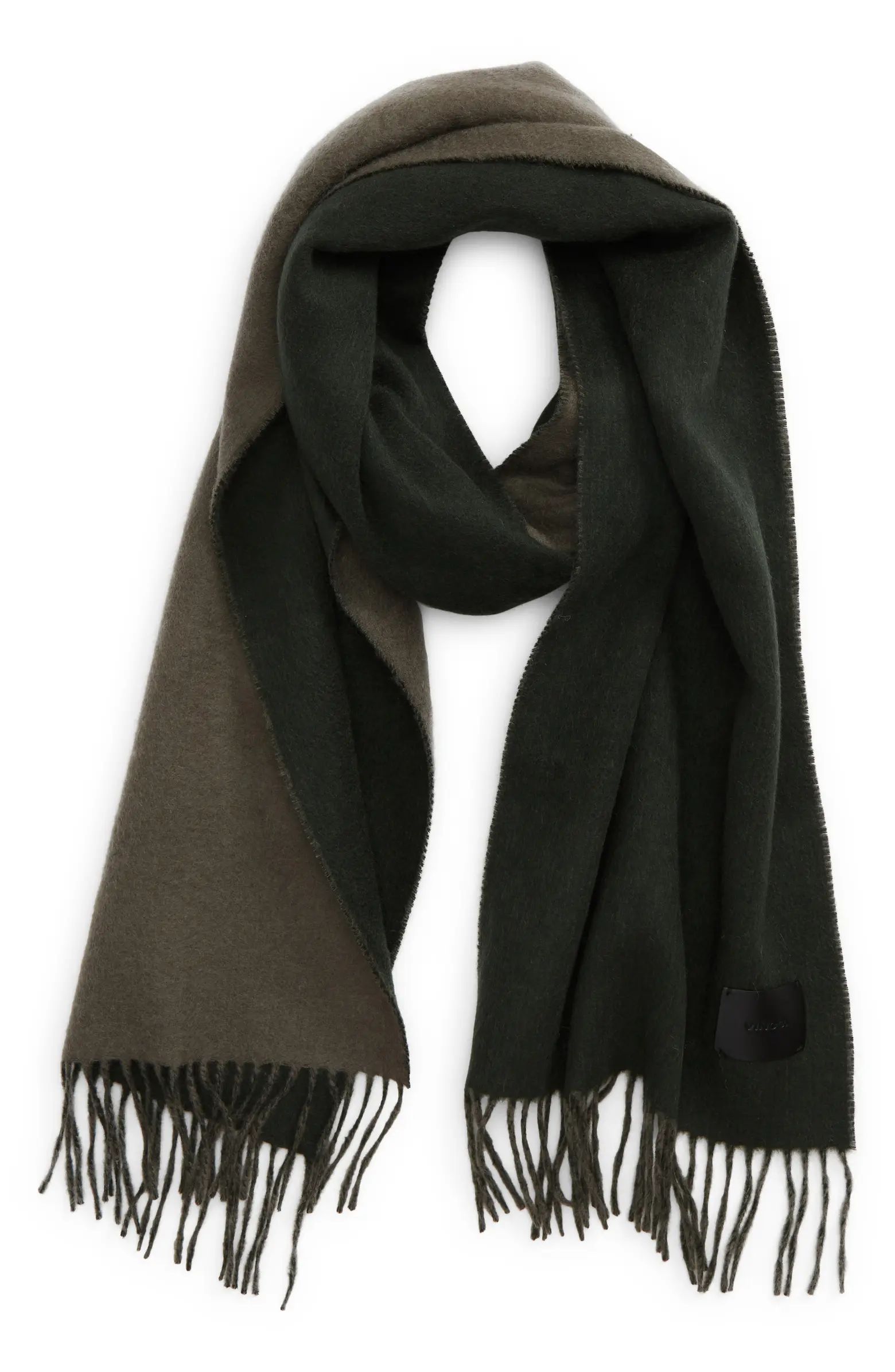 Vince Colorblock Double Face Cashmere Scarf | Nordstrom | Nordstrom