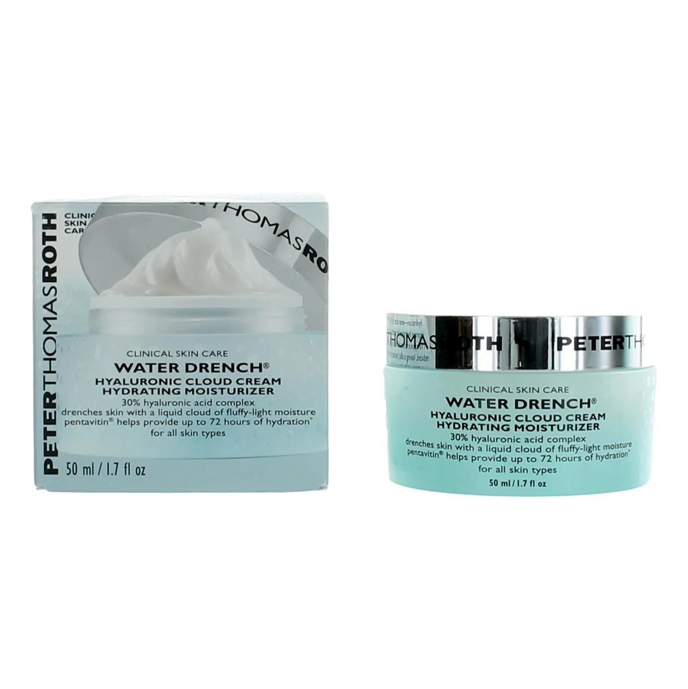 Peter Thomas Roth Water Drench Hyaluronic Cloud Cream 1.7 Hydrating Moisturizer | Shop Simon