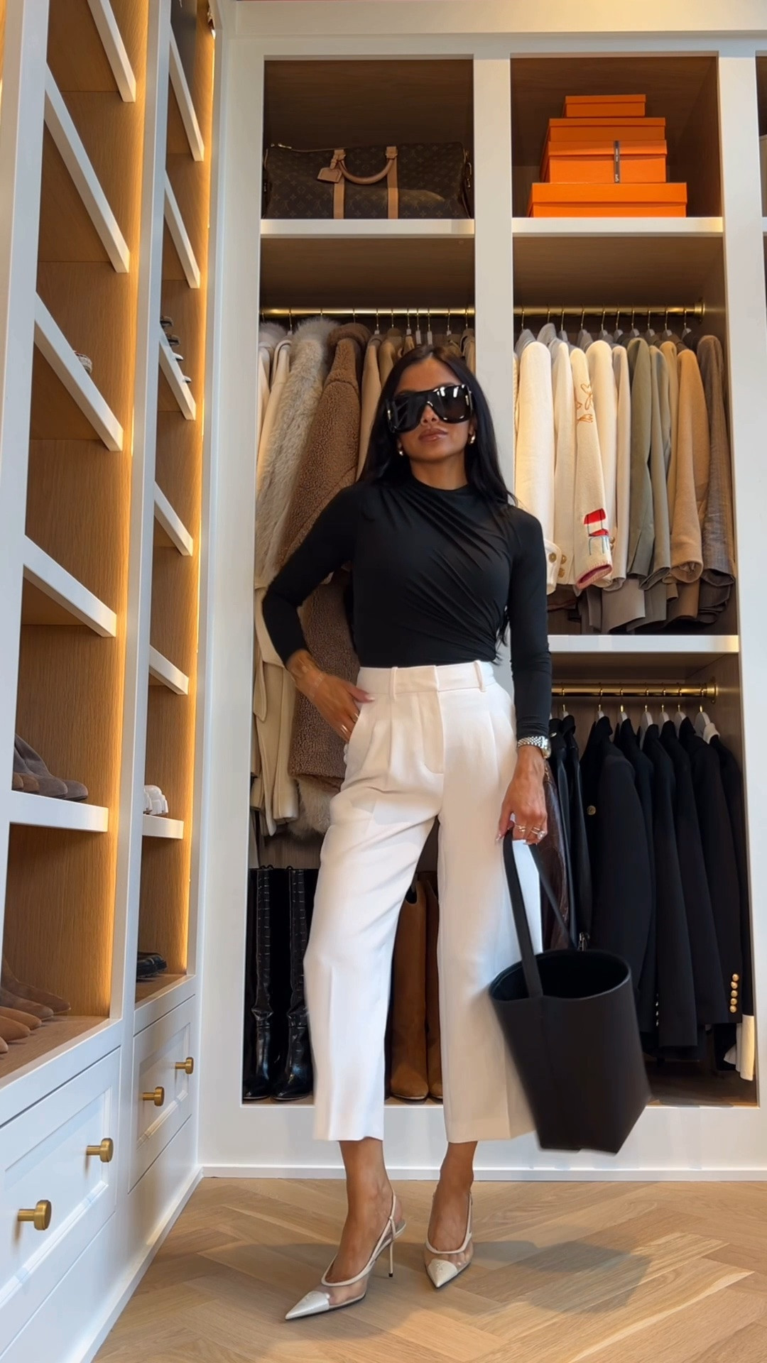 Amazon fall finds that look designer 
The row inspired bag 
Ysl heels
Amazon bodysuit

#LTKOver40 #LTKWorkwear #LTKootd