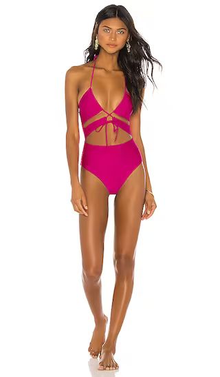 Aliah One Piece in Hot Magenta | Revolve Clothing (Global)