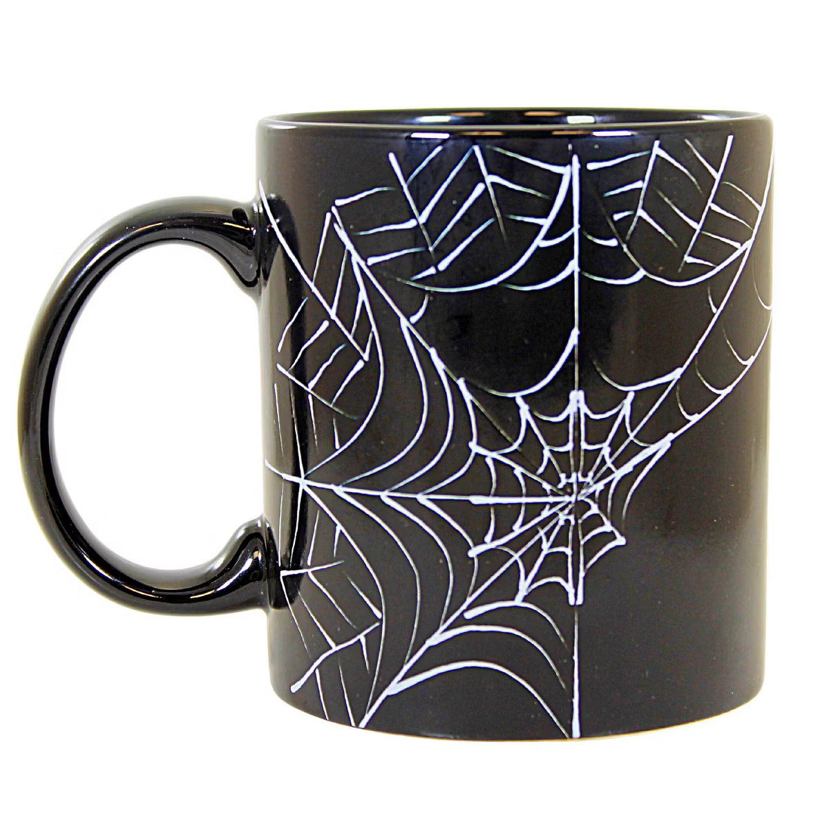 Tag 4.25 In Spiderweb Heat Changing Mug Halloween , Halloween Spiders Spooky (1PC) | Target