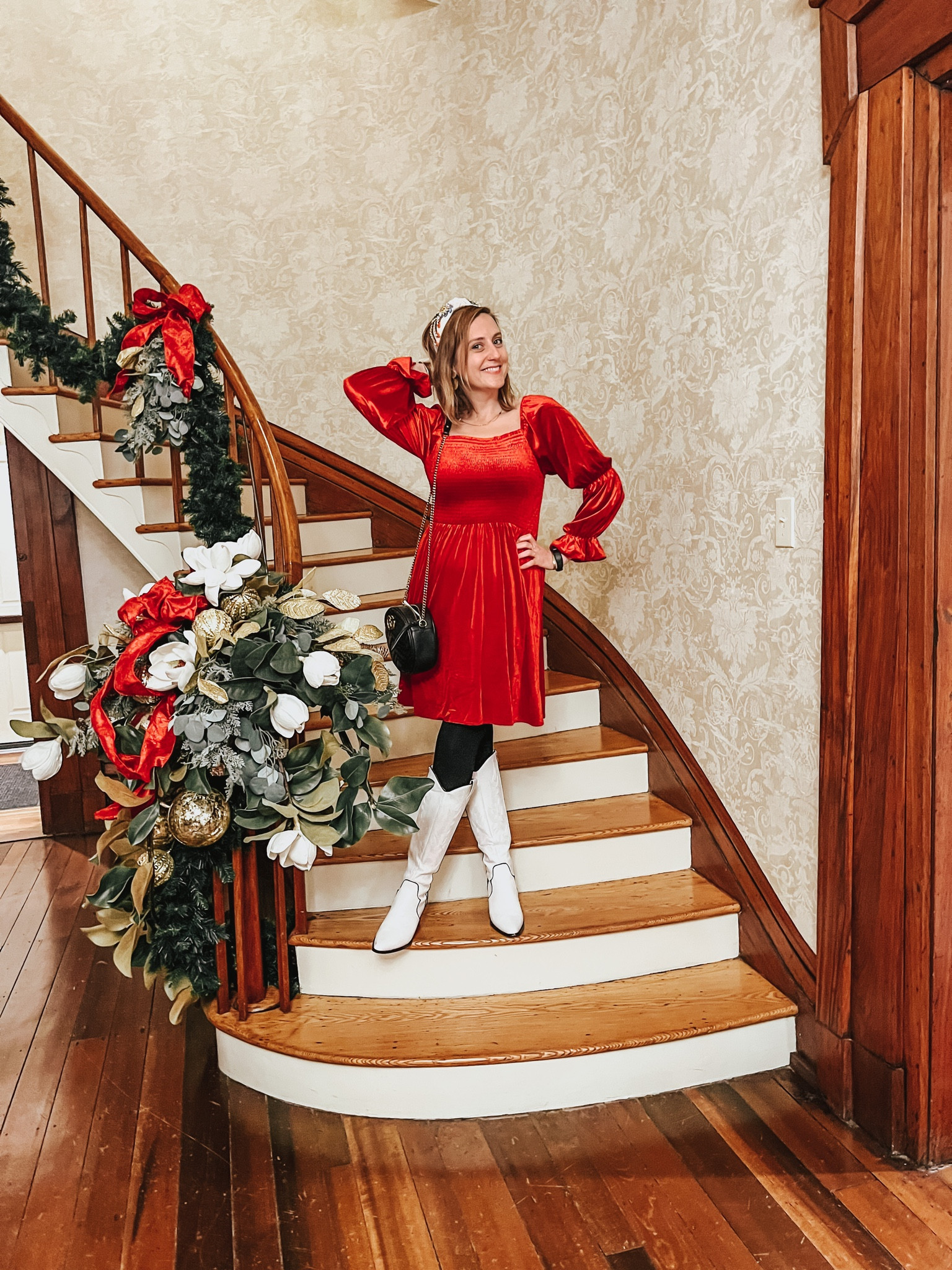 🎄Traditional Banks' —Christmas Event at Mustard Seed Hill—(located on the grounds of a bed & breakfast) is a delightful 3-acre light display. 🎄With an artisan Christmas Market, Holiday Food, Campfire Experiences, and a fabulous Gingerbread Contest this event is a fantastic family friendly affair in Millersburg, KY, close to Lexington. 🎄

I’m loving a red velvet dress for the holidays. Follow my stories to shop this velvet dress. 
Use my coupon below for a discount. 
15%code+5%coupon : 15OSCQA7 ❤️ #theglennygirl #velvet #christmaslights #holidays2022 #kentuckyblogger #kentuckychristmas #mustardseedhill

#LTKSeasonal #LTKHoliday #LTKGiftGuide