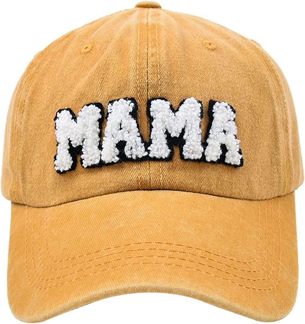 Waldeal Mama Hat for Women, Gifts for Mom, New Mom, Mom to Be, Adjustable Washed Distressed Baseb... | Amazon (US)