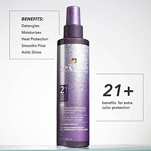 Pureology Color Fanatic Leave-in Conditioner Hair Treatment Detangling Spray | Protects Hair Color F | Amazon (US)