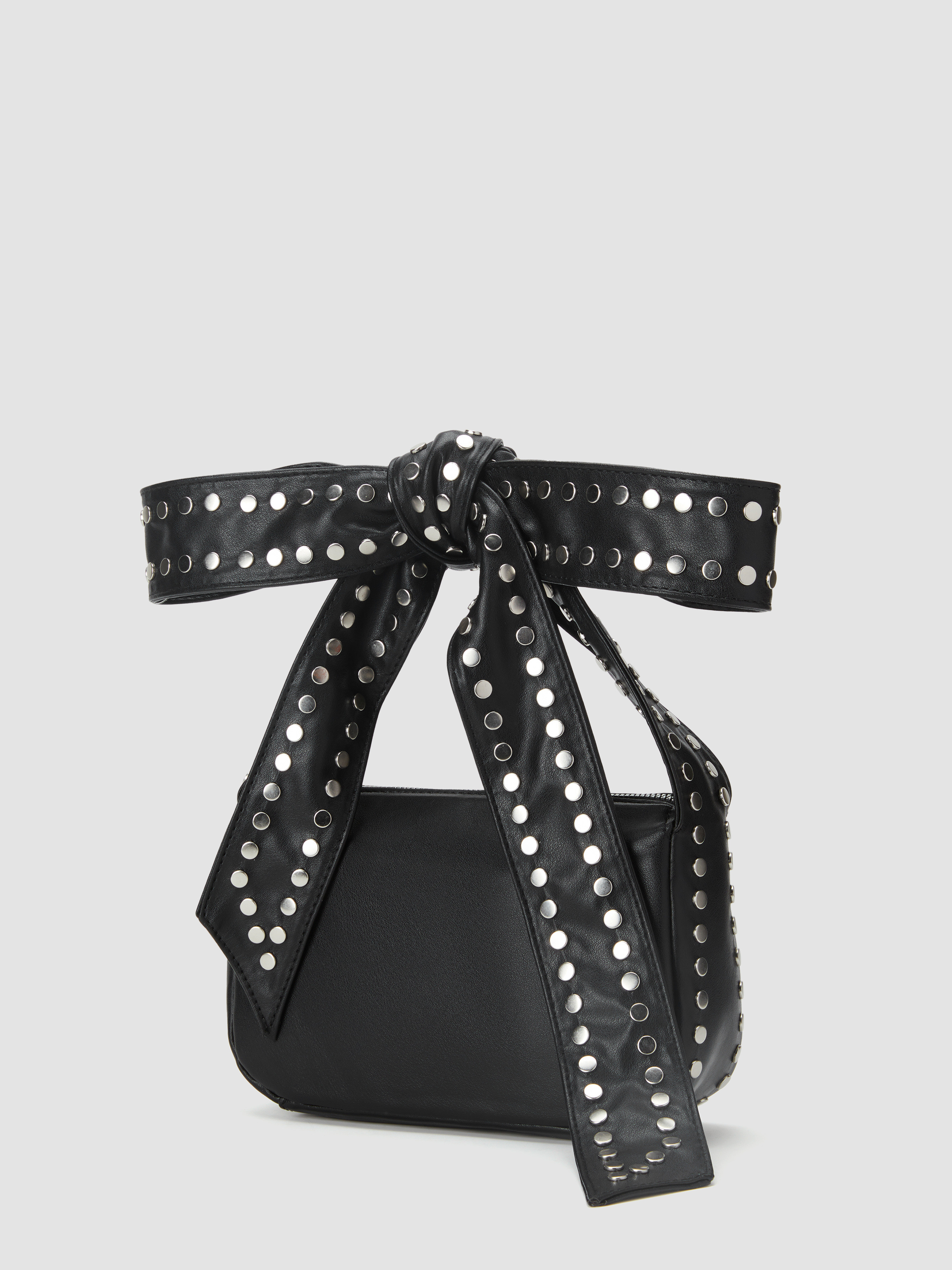Faux Leather BOWKNOT STUDDED FAUX LEATHER CROSSBODY BAGS For Music Festival/Live House Party/Club... | Cider
