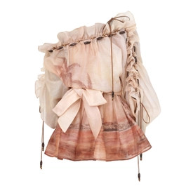 Illuminate Ruffle Mini Dress | ZIMMERMANN (US, CA, EU, MENA)