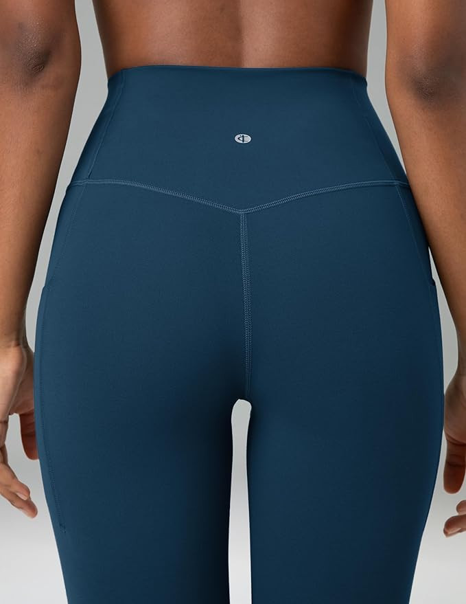 Colorfulkoala Women's Dreamlux High Waisted Workout Leggings 25" / 28" Inseam Yoga Pants with Poc... | Amazon (US)