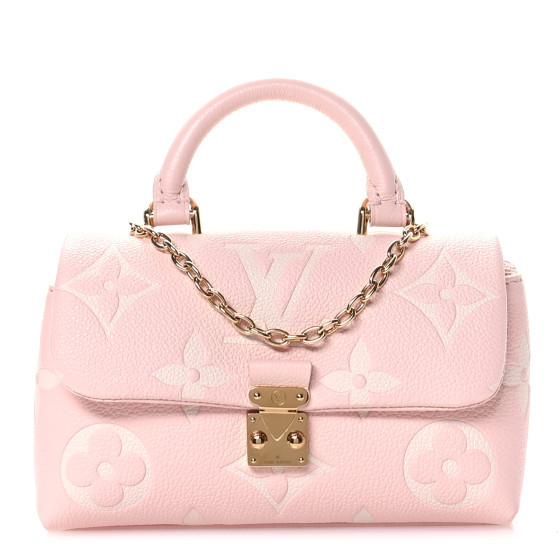 Empreinte Monogram Giant Madeleine Nano Rose White Quartz | FASHIONPHILE (US)