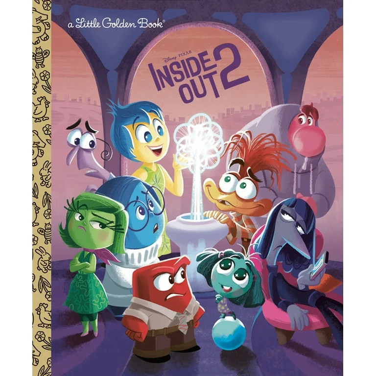 Little Golden Book: Disney/Pixar Inside Out 2 Little Golden Book (Hardcover) | Walmart (US)