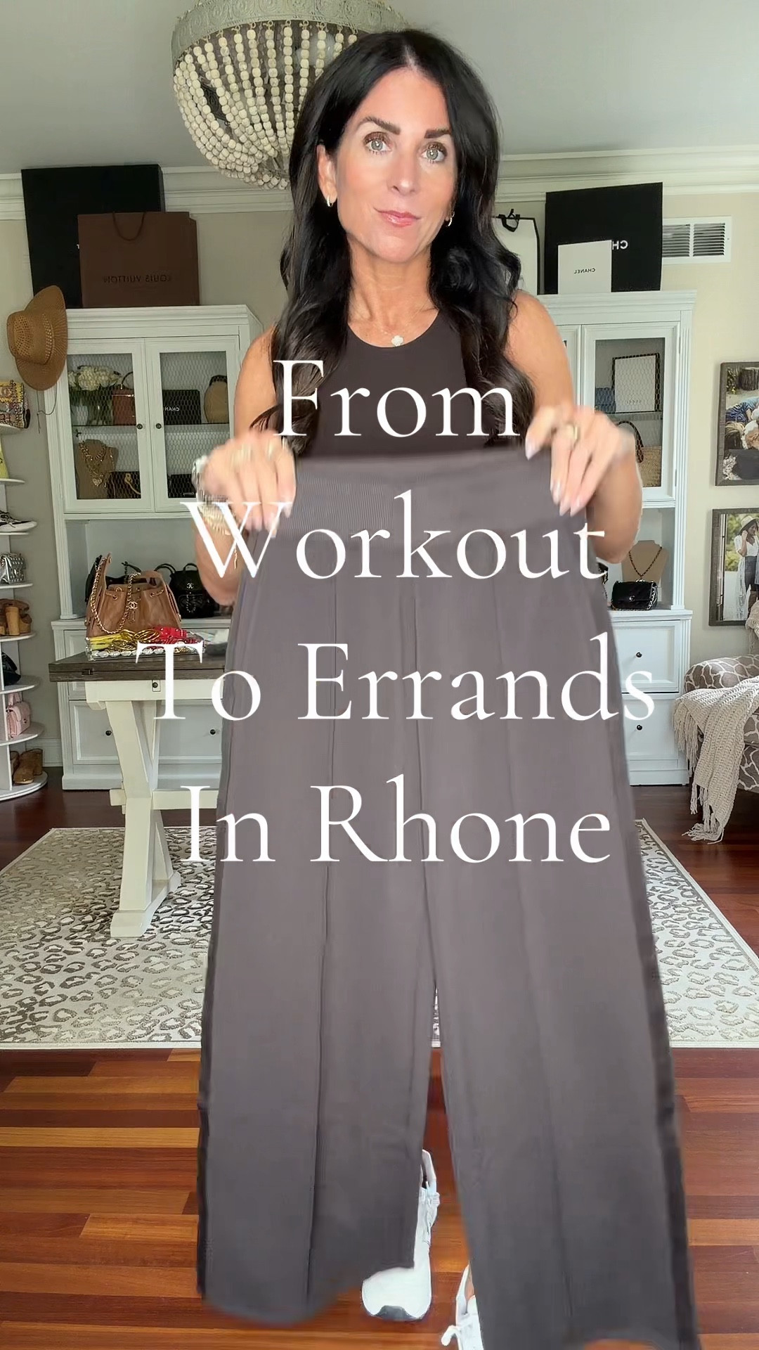 My favorite @rhone set is back in the best color! I wear a small top and XS bottom 
Perfect for travel or running around and still looking chic👏🏼👏🏼

#LTKootd #LTKActive #LTKmomlife