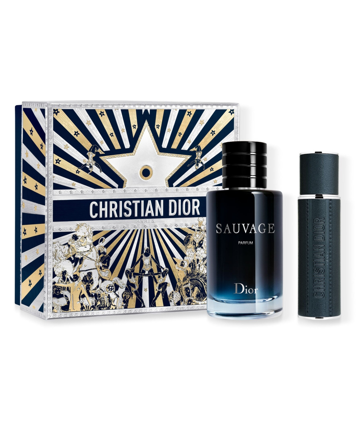 Dior 2-Pc Limited Edition Sauvage Parfum and Travel Spray Gift Set | Macy's